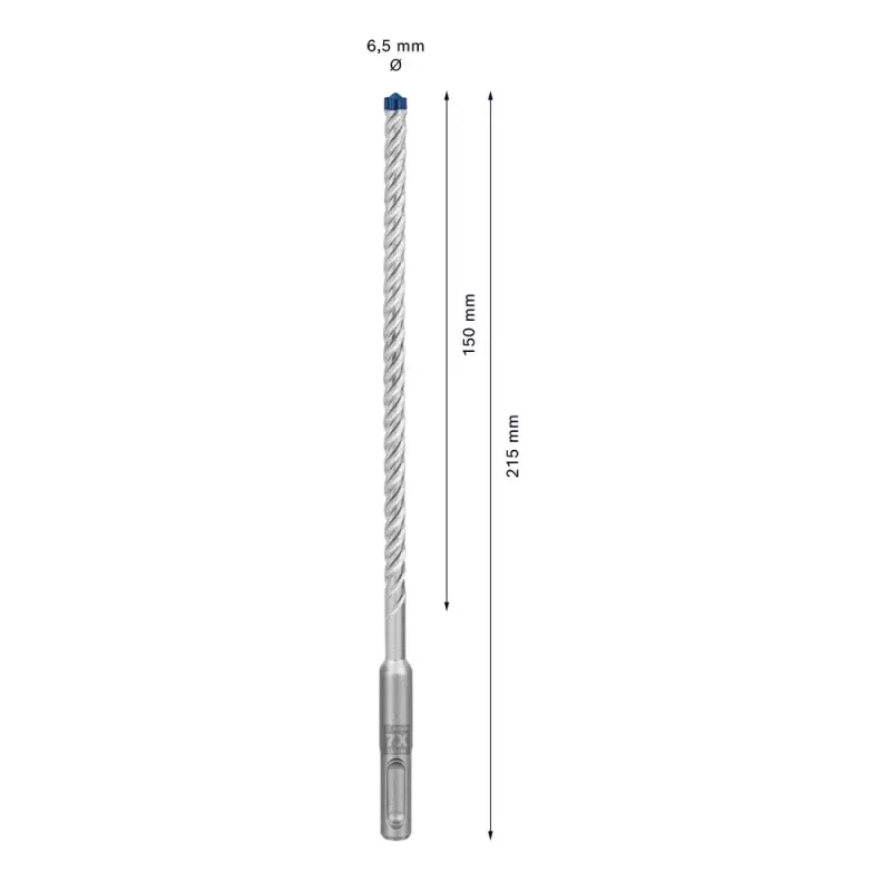 Urbja uzgalis Bosch SDS plus-7X 6.5mm 215mm