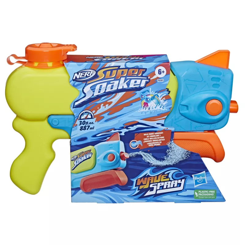 Nerf Super Soaker Wave Spray ūdens pistole 887 ml