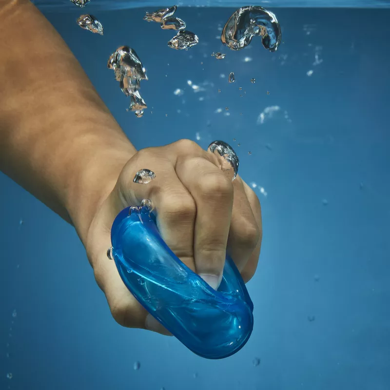 Ūdens bumbiņas HASBRO Nerf Super Soaker Hydro Balls — iebūvēta ūdens tvertne, 6 gab., plastmasa, zila/dzeltena, vecums 6+