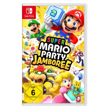 Nintendo Super Mario Party Jamboree, Nintendo Switch, daudzspēlētāju režīms, E (Visi), fizisks datu nesējs