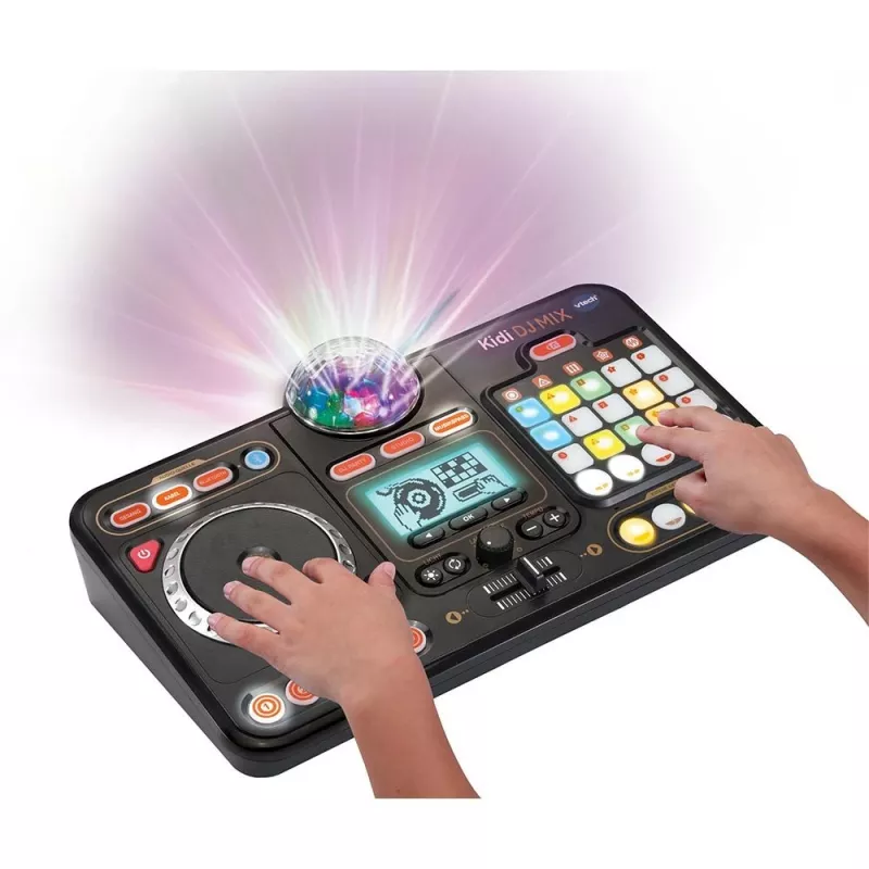 VTech Kidi DJ Mix 80-547304 mūzikas rotaļlieta, DJ konsole, 6+ gadi, AA, krāsaina