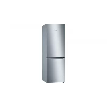 Bosch Serie 2 KGN33NLEB ledusskapis-saldētājs Brīvstāvošs 282 L Nerūsējošais tērauds