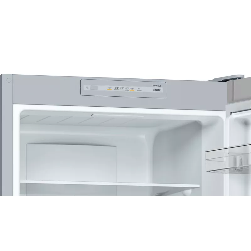 Bosch Serie 2 KGN33NLEB ledusskapis-saldētājs Brīvstāvošs 282 L Nerūsējošais tērauds