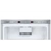 Bosch Serie 6 KGE39ALCA Ledusskapis ar saldētavu, brīvi stāvošs, 343 L, nerūsējošais tērauds
