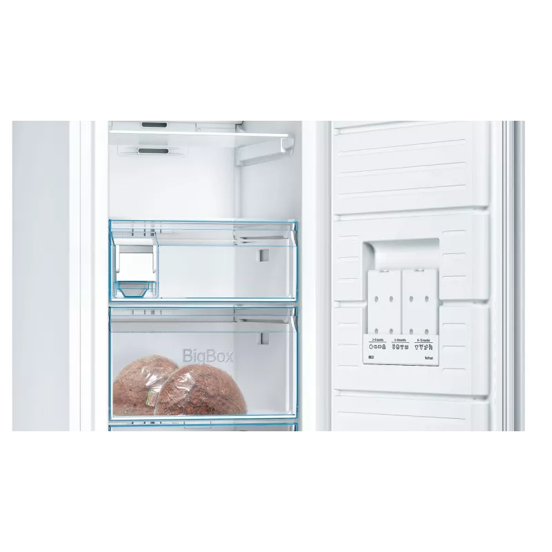 Bosch Serie 6 GSN51DWDP brīvstāvošs saldētavas skapis, 290 L, balts