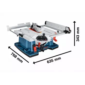 Galda zāģis Bosch GTS 10 XC Professional 2100 W 3200 RPM