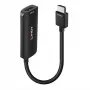 Lindy HDMI 4K60 uz DisplayPort 1.2 Pārveidotājs, 157 mm, HDMI A tipa (standarta), DisplayPort, vīrišķais, sievišķais, taisns