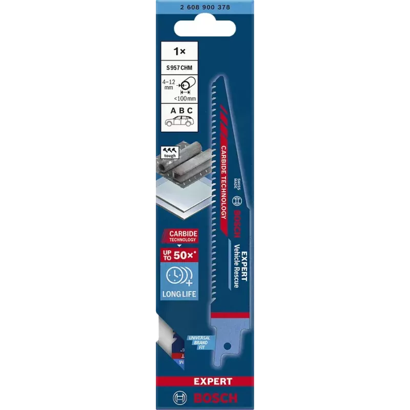 Bosch 2 608 900 378 zāģa asmens metālam un stiklam, HCS, 1 gab.