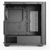 Mini Tornis PC Aerocool D301A Melns Koka Akcents ATX Barošanas Avots