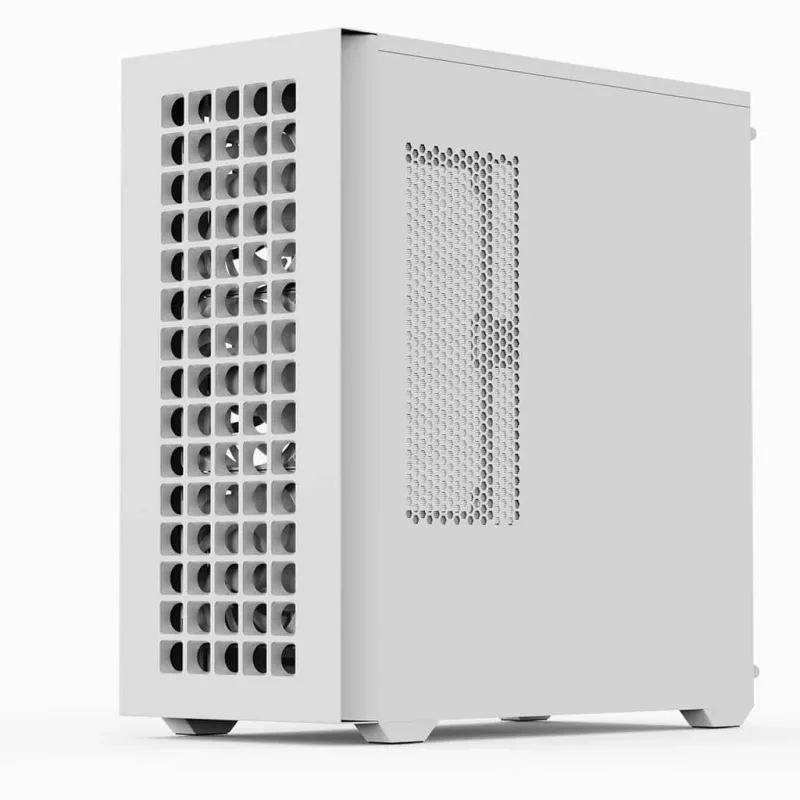 Aerocool D502A Midi Tower Balts