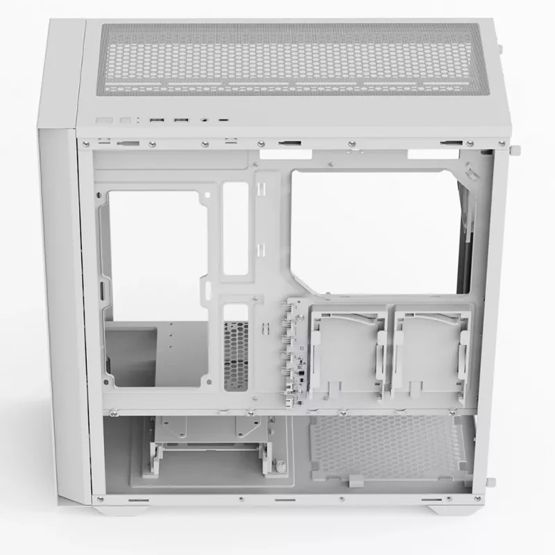 Aerocool D502A Midi Tower Balts