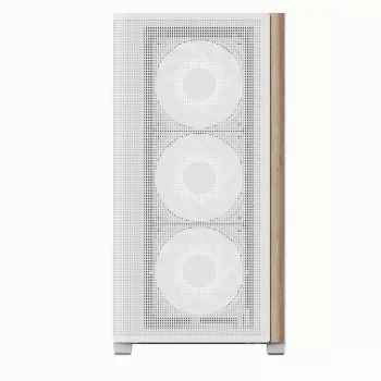 Aerocool D301A Mini Tower Balts, Koka Akcenti