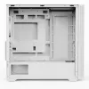 Aerocool D301A Mini Tower Balts, Koka Akcenti
