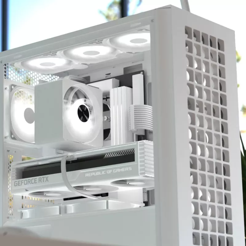 Aerocool D502A Midi Tower Melns