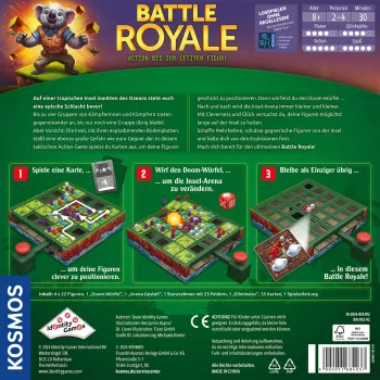 Kosmos Battle Royale galda spēle – taktiska kauja 30 minūtēs