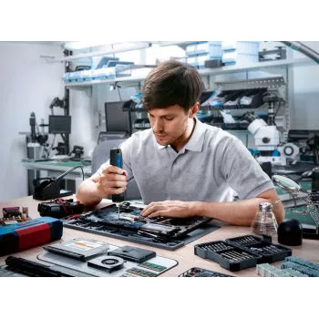 Bosch GO Professional Taisngriezis 396 RPM 320 g Melns, Zils