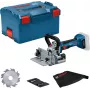 Bosch GFF 18V-22 Professional leņķa slīpmašīna 11000 RPM Melna, Zila