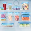 EMSA 508544 pārtikas uzglabāšanas trauks Taisnstūra kaste 2.3 L Caurspīdīgs 6 gab.