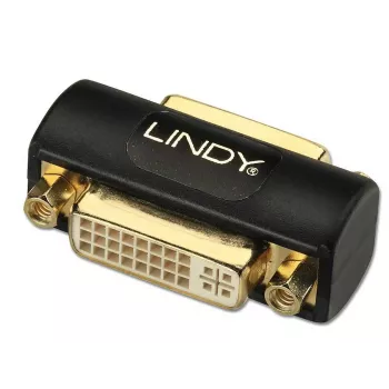 DVI savienotājs sievišķais-sievišķais Lindy Premium 41233