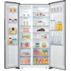 Ledusskapis Hisense RS677N4ACC, brīvstāvošs, American door, 519 L, nerūsējošais tērauds