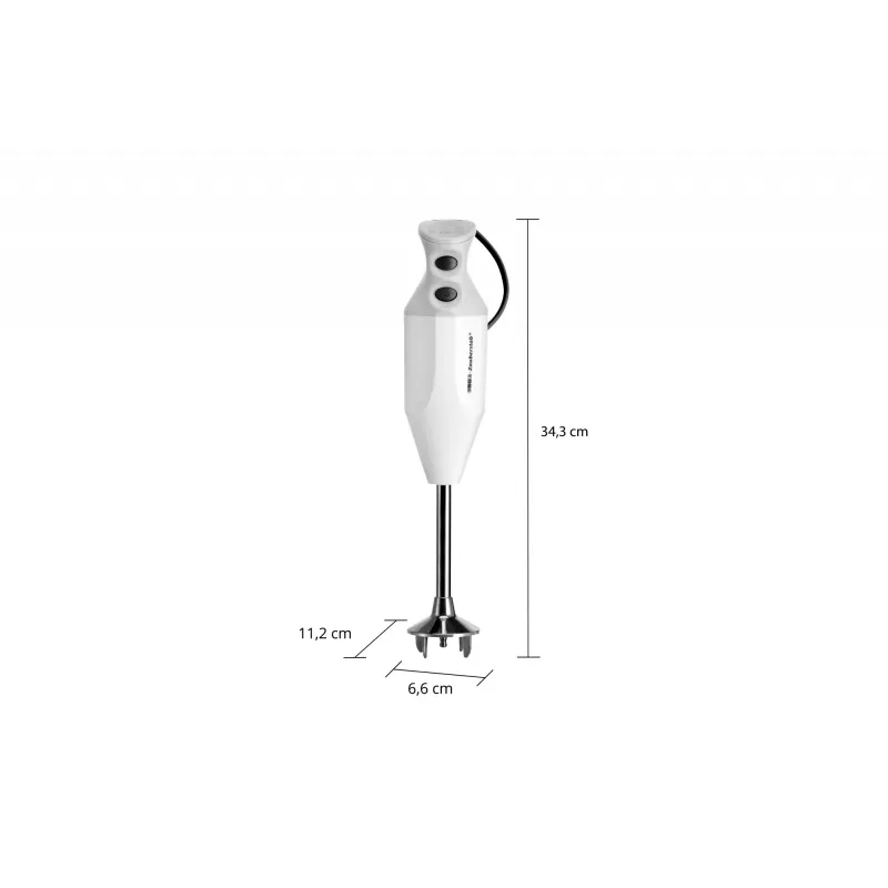 ESGE M 122 S 0.6 L iegremdējamais blenderis 140 W Balts