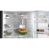 Bosch Serie 8 KGP86AXB0N ledusskapis ar saldētavu, brīvi stāvošs, 621 L, melns, nerūsējošs tērauds