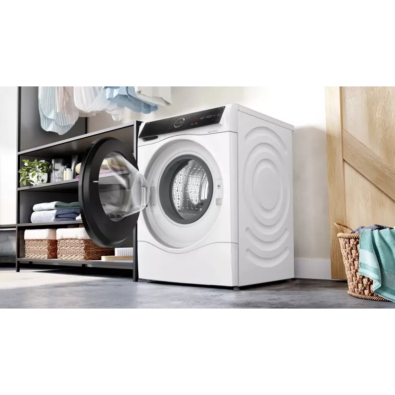 Bosch Serie 8 WNC254A40 veļas žāvētājs Brīvstāvošs Priekšējā ielāde Balts