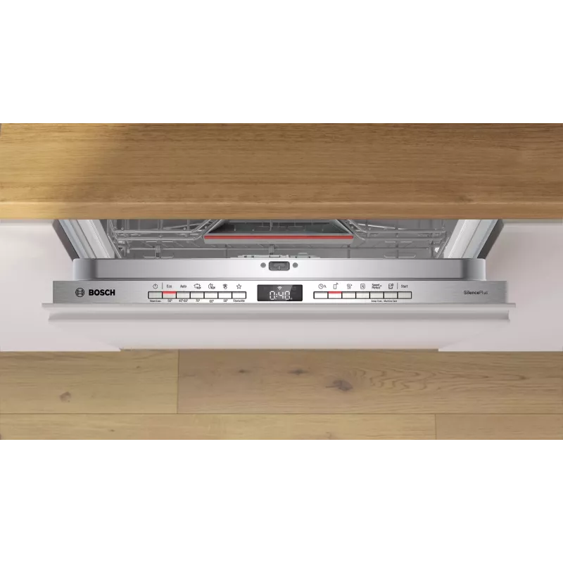 Bosch Serie 4 SBH4ECX28E Trauku mazgājamā mašīna, pilnībā iebūvējama, 14 vietas iestatījumi, 42 dB