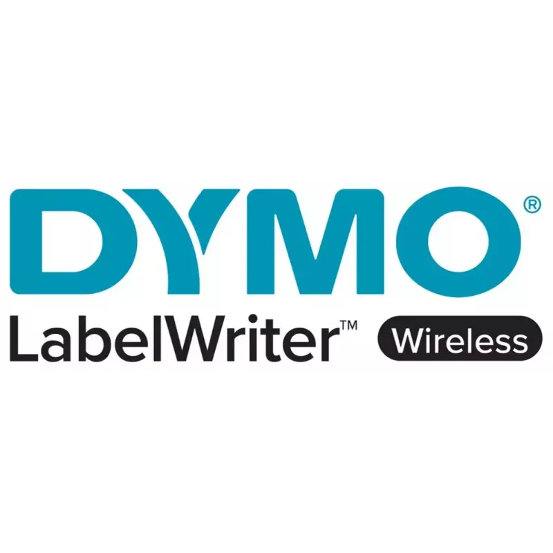 DYMO LabelWriter Wireless bezvadu etiķešu printeris | Wi-Fi/Tīkla etiķešu printeris | Melns