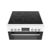 Bosch Serie 4 HKR39C220 brīvi stāvoša plīts ar keramikas virsmu, balta