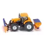 Siku Traktors ar arklu un sāls kaisītāju, 1:50