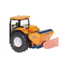 Siku Traktors ar arklu un sāls kaisītāju, 1:50