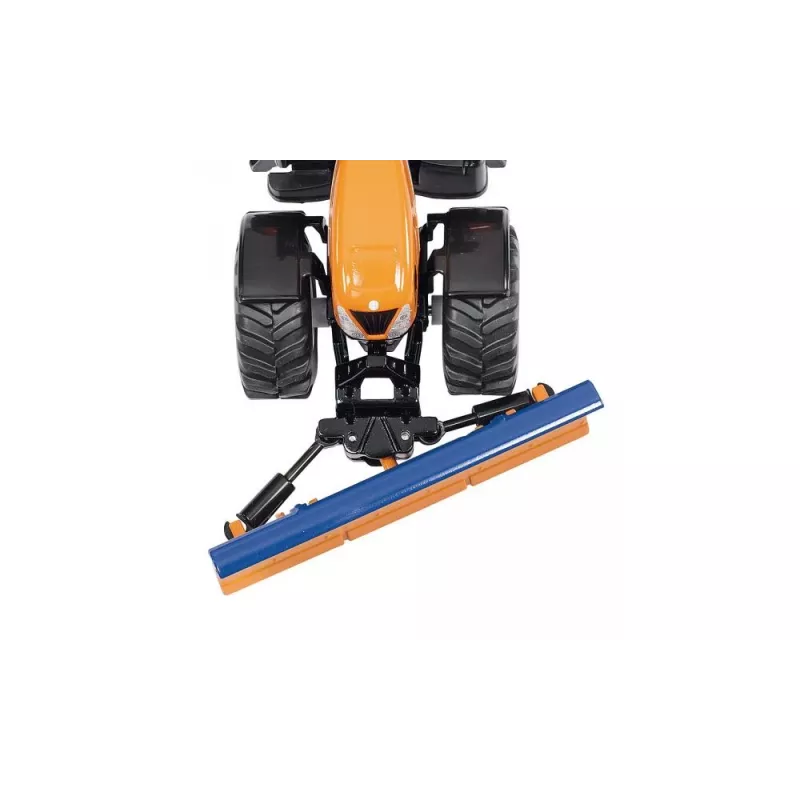 Siku Traktors ar arklu un sāls kaisītāju, 1:50