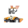 Siku Traktors ar arklu un sāls kaisītāju, 1:50