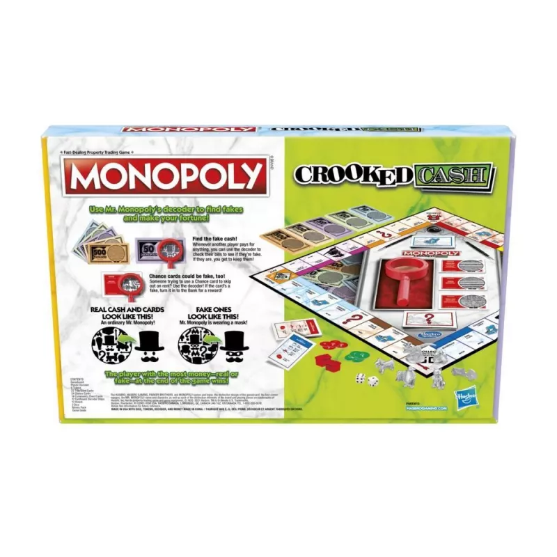 Hasbro Gaming MONOPOLY Galda spēle Izglītojoša
