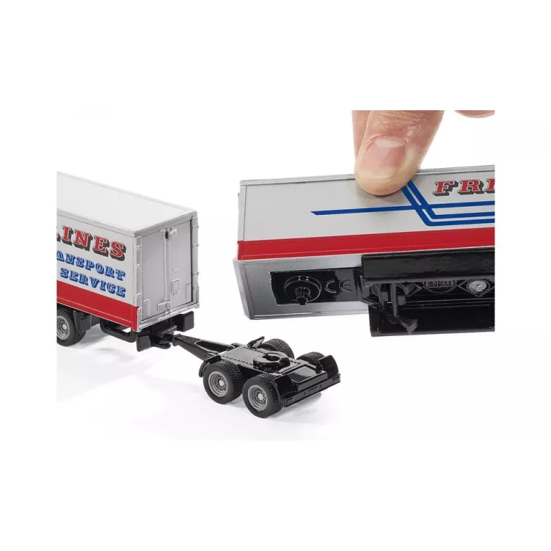 Siku Road Train ceļu vilciena modelis, 1:87