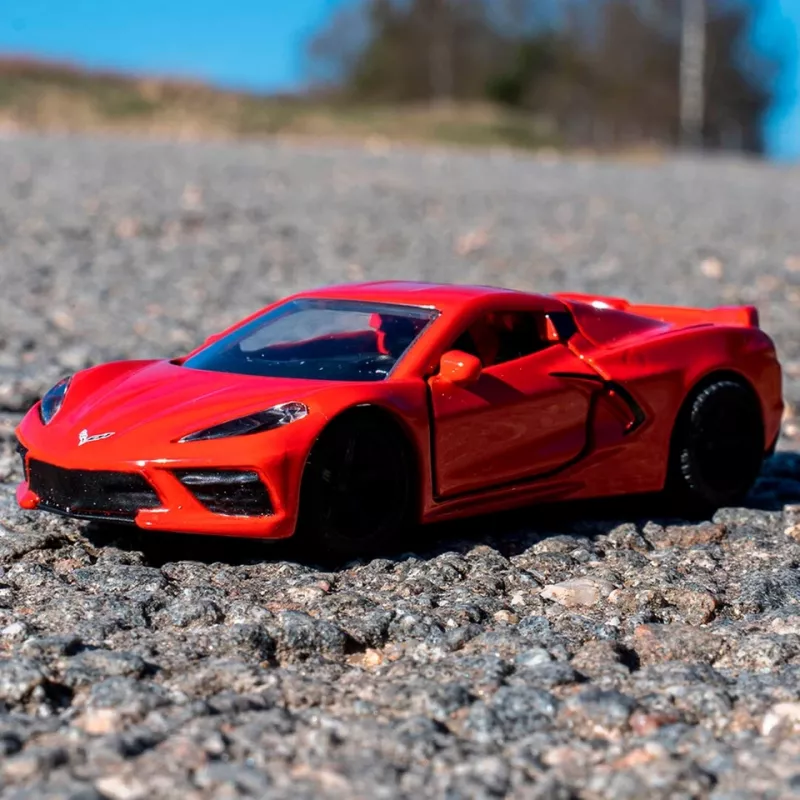 Siku Chevrolet Corvette Stingray sportauto modelis Salikts 1:50