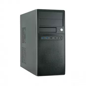 Chieftec CG-04B-OP datora korpuss Midi Tower Melns