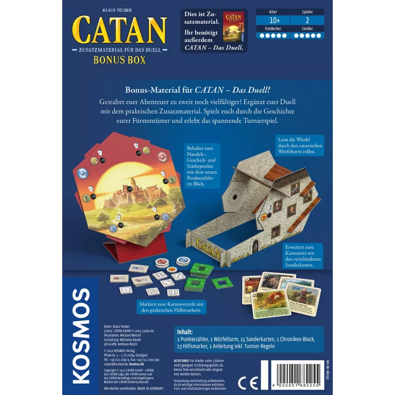 Kosmos Catan Galda spēle Stratēģija