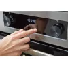 Gorenje GEC6C40WD Brīvstāvoša plīts ar keramikas virsmu, 71 L cepeškrāsns, melna/balta