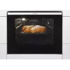 Gorenje GEC6C40WD Brīvstāvoša plīts ar keramikas virsmu, 71 L cepeškrāsns, melna/balta