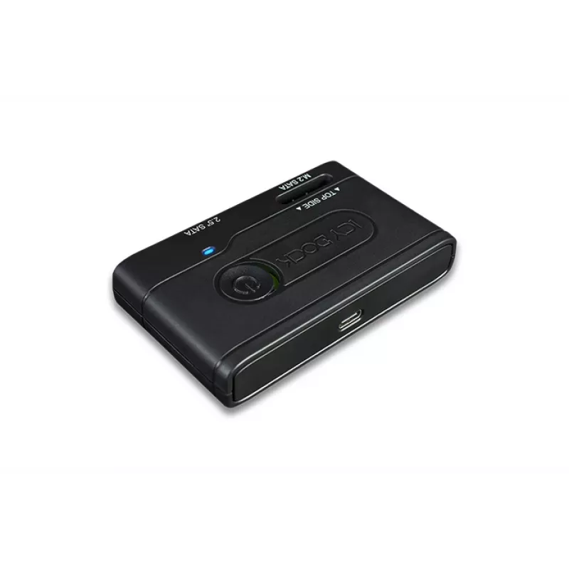 ICY BOX EZ-Adapter - 2.5 collu un M.2 SATA cietā diska/SSD adapteris uz USB 3.2 Gen 1