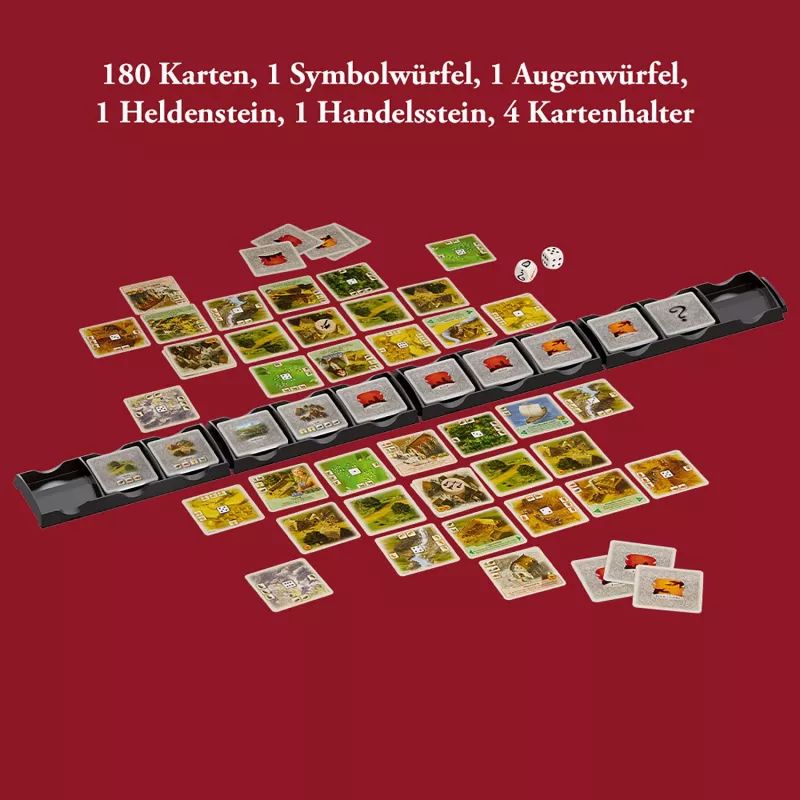 Kosmos CATAN - Das Duell kāršu spēle diviem spēlētājiem, no 10 gadiem