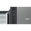 Siemens iQ300 KF96NVPEA brīvi stāvošs side-by-side ledusskapis 605 L Sudrabs