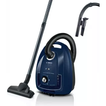 Bosch Serie 4 BGD38BU2 putekļu sūcējs 4 L Bungas tipa sausā tīrīšana 600 W Putekļu maiss