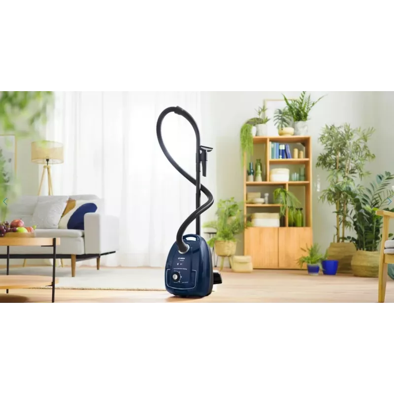 Bosch Serie 4 BGD38BU2 putekļu sūcējs 4 L Bungas tipa sausā tīrīšana 600 W Putekļu maiss