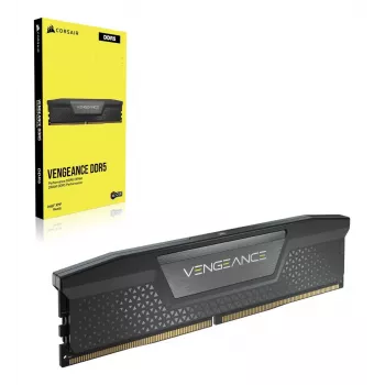 CORSAIR Vengeance 32GB (2x16GB) DDR5 6000MHz CL38 atmiņas komplekts, melns