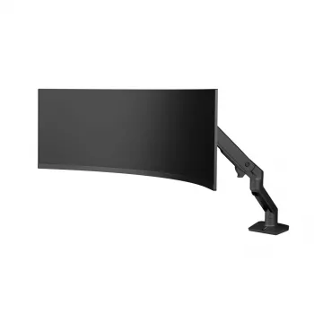 Ergotron HX galda monitora roka ar VHD pagriezienu - matēti melna