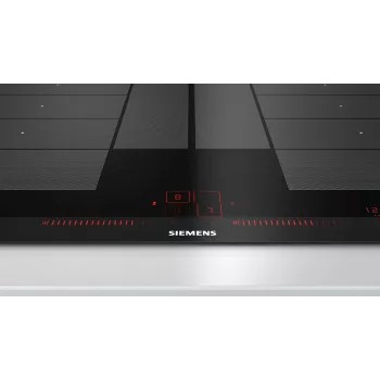 Siemens EX875LYC1E indukcijas plīts virsma, melna, iebūvējama, 4 zonas