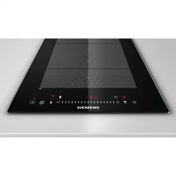 Siemens EX375FXB1E indukcijas plīts virsma, melna, iebūvējama, 2 zonas